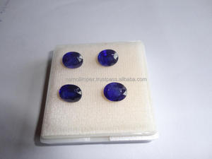 พลอยแซฟไฟร์ทรงวงรีเกรด AAA อัญมณีเจียระไนรูปวงรีสำหรับเครื่องประดับที่ได้รับการรับรองโดย IGI - Product Image 2