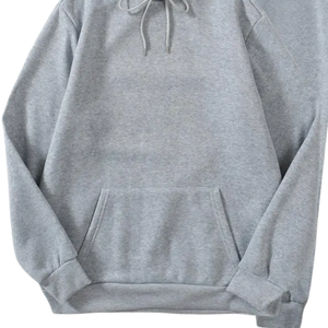 Conjunto Deportivo de Sudadera con Capucha y Pantalones Jogger para Hombre, Color Gris Claro, Lavado Ácido, Felpa Suave, Estilo Urbano Minimalista, Ropa de Invierno - Product Image 6