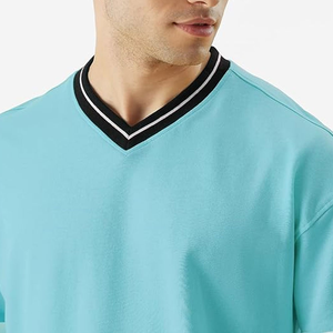 Camiseta Oversize de Manga Corta de Algodón 100% Personalizada Unisex Estilo Hip Hop 230gsm - Gran Venta Internacional 2025 - Product Image 6