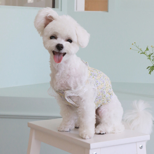PETITDOG DST059 LaceCropT-Shirt Ropa de verano para mascotas - Product Image 1