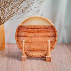 safe Elegant Natural Design Handcrafted Wood Rice Dishes Eco-Friendly and Durable by crescent crafts - Product Image 1