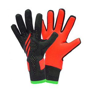 Multi Colors Full <b>Finger</b> <b>Hand</b> Protect Outdoor Plain Leather Anti-Slip Goalkeeper Gloves Hot Selling Pakistan - Product Image 2
