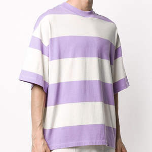 New arrived 2025 100% cotton t-<b>Shirts</b> for men custom printed logo loose fit solid <b>colour</b> breathable t-<b>shirt</b> for mens - Product Image 2