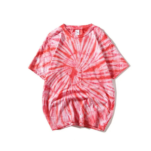 Camiseta Casual Holgada con Estampado Tie-Dye para Hombre, Cuello Redondo y Manga Corta, Última Colección Verano 2026, en Oferta - Product Image 4
