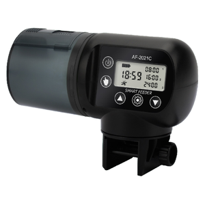 Automatic <b>Fish</b> Feeder Aquarium <b>Tank</b> Auto Food Dispenser Digital Timer Adjustable Portion Vacation Turtle <b>Goldfish</b> Feeder 200ml - Product Image 1