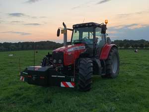 Tractores agrícolas pequeños desordenados Ferguson de segunda mano 4x4 maquinaria agrícola usada a la venta - Product Image 5