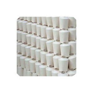 Hilo de Algodón Peinado 100% Suave y Duradero NE 24s/1 Crudo Ecológico Antibacteriano La Mejor Opción para Tejer Suéteres y Bufandas a Mano - Product Image 2