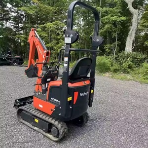 รถขุดตีนตะขาบ Kubota U27-4 รุ่นใหม่ ปี 2023 สีดำ เครื่องยนต์ยี่ห้อ Kubota แบบเคลื่อนที่ได้ รถขุดตีนตะขาบอเนกประสงค์สำหรับงานดิน - Product Image 6