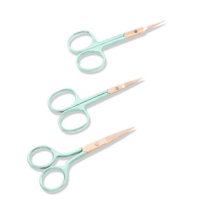 Tijeras de manicura rusas súper delgadas, hoja curva extra fina, Punta puntiaguda, cuidado de belleza profesional, tijeras para cutículas - Product Image 1