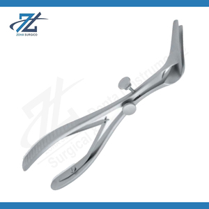 เครื่องมือแพทย์คุณภาพสูง แบบใช้มือ สำหรับตรวจจมูก ความยาว 127 มม. ใบมีด 32 มม. ผลิตจากเหล็กกล้าไร้สนิมเกรดผ่าตัด ได้รับการรับรองมาตรฐาน CE จากผู้ผลิต - Product Image 2