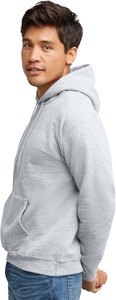Sweat-shirts à capuche pour hommes en coton/élasthanne, en molleton bouclette épais uni, qualité luxe, grammage lourd, coupe oversize, personnalisables avec logo imprimé, collection automne - Product Image 4