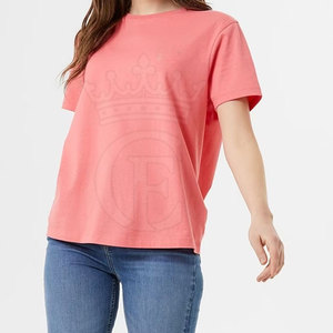 เสื้อยืดผู้หญิงแขนสั้นระบายอากาศได้สำหรับใส่กลางแจ้งเสื้อยืดผู้หญิงสไตล์ปากีสถาน - Product Image 1