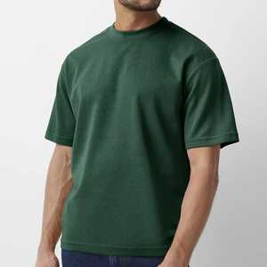 Camiseta de Hombre de Algodón 100% de Alta Calidad, 220g, Secado Rápido, Transpirable, Personalizable, Estilo Urbano, Blanca Lisa - Product Image 1