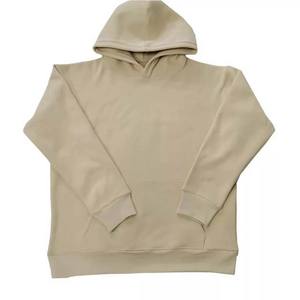 Couleur différente plaine surdimensionné vêtements pour hommes sweats à capuche basiques sweats 100% coton pull décontracté blanc sport hommes sweats à capuche - Product Image 2