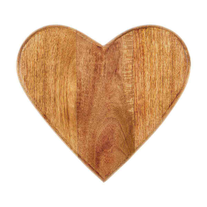 Planche à découper en bois en forme de coeur Cuisine Restaurant Ustensiles de cuisine et restaurants Pièce design Qualité supérieure - Product Image 1