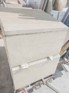 Marbre beige clair Baiyulan moderne, découpé sur mesure 30*60 et 40*80 cm, marbre beige magnolia poli pour panneau mural et <span class=keywords><strong>carrelage</strong></span> de sol de villa - Product Image 6