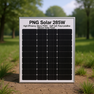 Panneau solaire PNG Solar 285W haute efficacité mono PERC demi-cellule en silicium polycristallin - Product Image 3