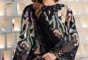 Bán buôn <span class=keywords><strong>2025</strong></span> gốc mang nhãn hiệu pakistani bãi cỏ 3 mảnh phù hợp với cổ thêu bên mặc bộ sưu tập bãi cỏ hồi giáo OEM mặc đám cưới - Product Image 4