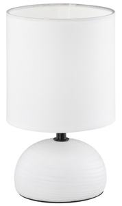 Lampada da tavolo in ceramica bianca, modello Luci E14 (Trio Lighting R50351001) - Product Image 1