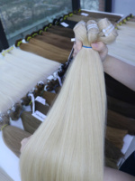 Bellecode Cheveux Vietnamiens Bruts Bouclés 100% Cheveux Humains Remy Lisses Soyeux Ondulés Jerry Curl Double Trame Faite à la Machine 100g