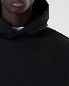 Custom Heavy Weight Cotton Pullover Mens Essentials High Street Hip Hop Oversized Plain Hoodies No String - Product Image 3