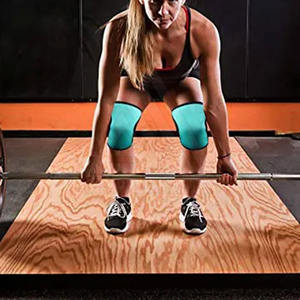 Rodilleras de gimnasio de color personalizadas para ejercicio y deportes Logotipo de fitness Precio al por mayor personalizable para levantamiento de pesas - Product Image 5