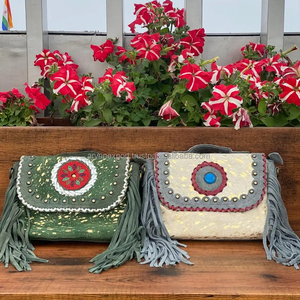 ใหม่โลหะขนหนังนิ่มหนัง Fringe กระเป๋าถือสไตล์ตะวันตก Crossbody กระเป๋าสะพายร้อนขายสายคล้องไหล่กระเป๋าสําหรับสตรี - Product Image 4