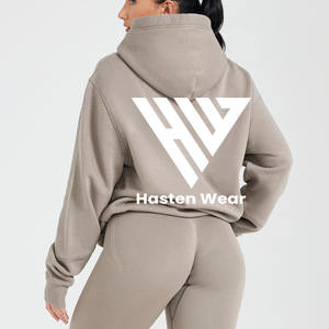 Sudaderas con Capucha Lisas al por Mayor para Mujer, Estilo Casual de Fábrica, Impresión de su Marca, Sudadera con Capucha Lisa para Mujer - Product Image 4