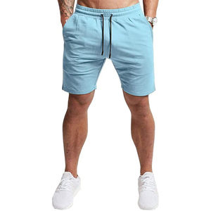 Short de gymnastique athlétique personnalisé pour hommes avec poche Short de survêtement de musculation décontracté pour motard avec poches - Product Image 1