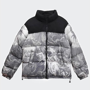 Prix usine à la mode hommes à capuche doudoune épaissie automne hiver extérieur hiver doudoune veste hiver - Product Image 1