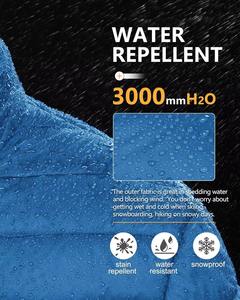 Veste matelassée unisexe décontractée à fermeture éclair, couleur unie, confortable, chaude, à capuche, imperméable, automne-hiver, OEM - Product Image 6