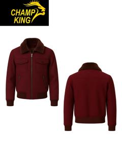 Chaqueta de Lana Gruesa Hecha a Mano, Cierre de Botones, Ropa de Abrigo de Invierno Cálida y Duradera, Fabricada por la Marca Champ King en Pakistán - Product Image 1