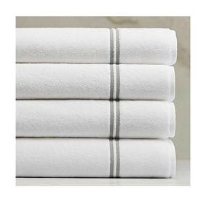 Indian Factory Made Design 100% Cotton <b>Bath</b> <b>Towel</b> Hotel Plain Design with logo Wholesale <b>White</b> Hotel <b>Towel</b> - Product Image 2