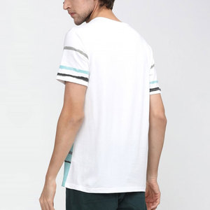 เสื้อยืดถักนิตติ้งผู้ชายสไตล์ลำลองสำหรับกิจกรรมกลางแจ้ง ผ้าฝ้าย 100% ระบายอากาศได้ดี แห้งเร็ว ดีไซน์ล่าสุด มีหลายขนาดให้เลือก - Product Image 2