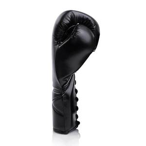 Fabrication de gants de boxe gagnants de haute qualité en cuir véritable sur mesure compétition professionnelle confortable - Product Image 3