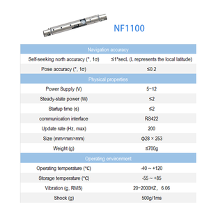 NF1100 <span class=keywords><strong>Buscador</strong></span> de Norte MEMS de Alta Precisión para Perforación Direccional - Product Image 4
