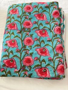 ชุดเดรสผ้าฝ้ายออร์แกนิคสำหรับฤดูร้อนงานถักไหมพรมพิมพ์ลายดอกไม้งานหัตถกรรมแบบหลวม - Product Image 6