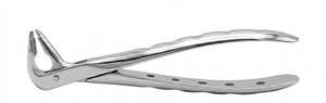 Forceps d'extraction dentaire molaire mandibulaire en acier inoxydable réutilisable, type bec de corne de vache, instrument chirurgical - Product Image 3