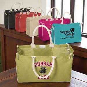 GreenCarry bolso de mano de lona de algodón duradero personalizado ecológico reutilizable para mujer Vintage bohemio compras hombro de moda - Product Image 3