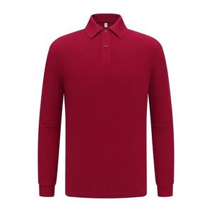 Camisa de punto de manga larga de lana elegante para hombre para ropa de invierno informal transpirable cálida talla XXL personalizada FZ - Product Image 5