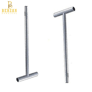 Instrument d'orthopédie de haute qualité en acier inoxydable poignée en T moulin creux outil d'extraction de vis osseuse Source d'alimentation manuelle - Product Image 5
