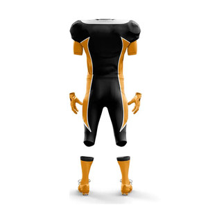 Nuevo Diseño 20224 Uniforme de Fútbol Americano para Adultos Transpirable 100% Poliéster de Alta Calidad con Impresión de Logotipo Personalizado al por Mayor - Product Image 2