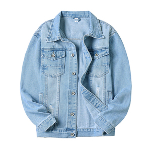 Chaqueta de Hombre Nueva 2022, Diseño Original, Chaqueta Vaquera Lavada para Hombre - Product Image 3