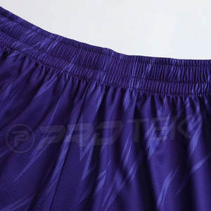 Uniformes d'équipe de basket-ball d'athlétisme, uniforme de basket-ball réversible de couleur unie violette imprimé par Sublimation - Product Image 4