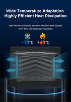 Écran tactile ultra-fin de 15,6 pouces Full HD avec cadre ultra-mince de 10 mm, indice de protection IP65, processeur Intel de 13e génération, Windows 10/11 IoT pour kiosque