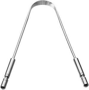 Wholesale Commercial Usage Stainless Steel <b>Tongue</b> <b>Scraper</b> Customized Logos Metal Mouth Cleaner Plastic for Customized Cleaner - Product Image 1
