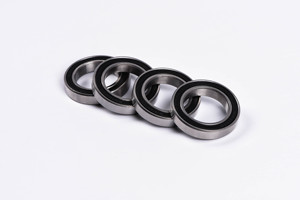 Rodamientos de Cubo de Bicicleta de Doble Hilera 6803-2RS de Acero Cromado Lubricado, Estructura de Ranura Profunda, Rodamiento de Bolas Sellado, Precisión P0 - Product Image 4