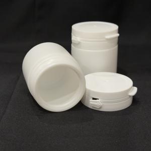White Color Lightweight Durable HDPE Plastic <b>Bottle</b> Set 23 50Ml Crew Cap Cylindrical Shape Customizable Printing for Liquid - Product Image 6
