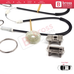 ชุดซ่อมมอเตอร์กระจกไฟฟ้า BWR398 สำหรับประตูหน้าขวา รถยนต์ฟอร์ด โฟกัส MK1 ปี 2000-2007 แบบ 4/5 ประตู รุ่น 6S4Z5423200BA - Product Image 6