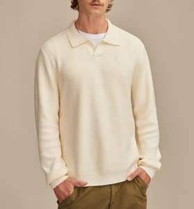 Polo elegante para hombre, traje ajustado de primera calidad, ropa de moda informal, Top elegante de verano para todos los días - Product Image 4